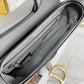 Dior Saddle 馬鞍包-手掌紋-大號石灰色-25.5cm