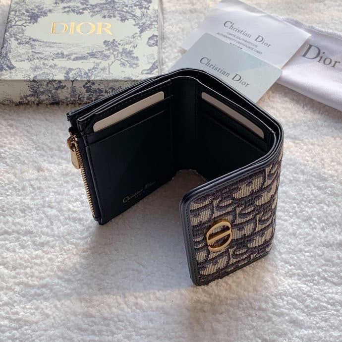 Dior 三折短夾