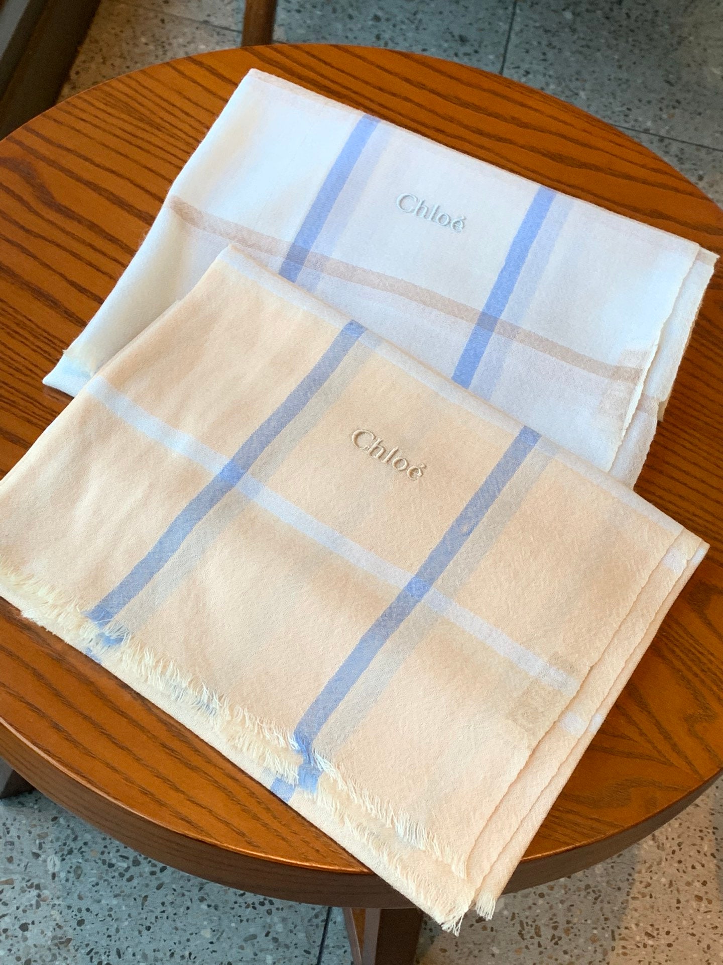 克羅C-色彩系列圍巾 80*200cm 120支羊絨