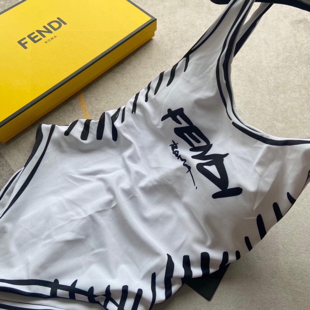 FENDI-連身泳衣