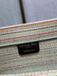 Dior Book Tote-小號36.5cm-金絲條紋