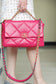 Chanel 19Bag-中號桃紅色