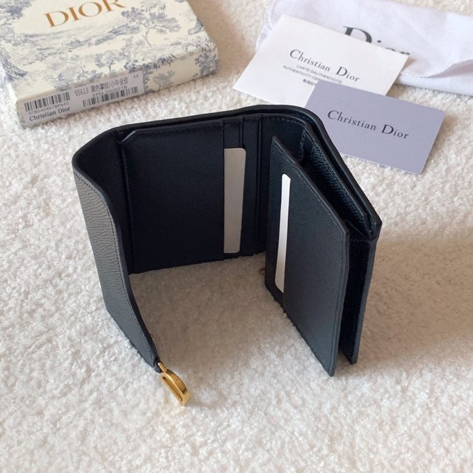 Dior Saddle 馬鞍三折短夾