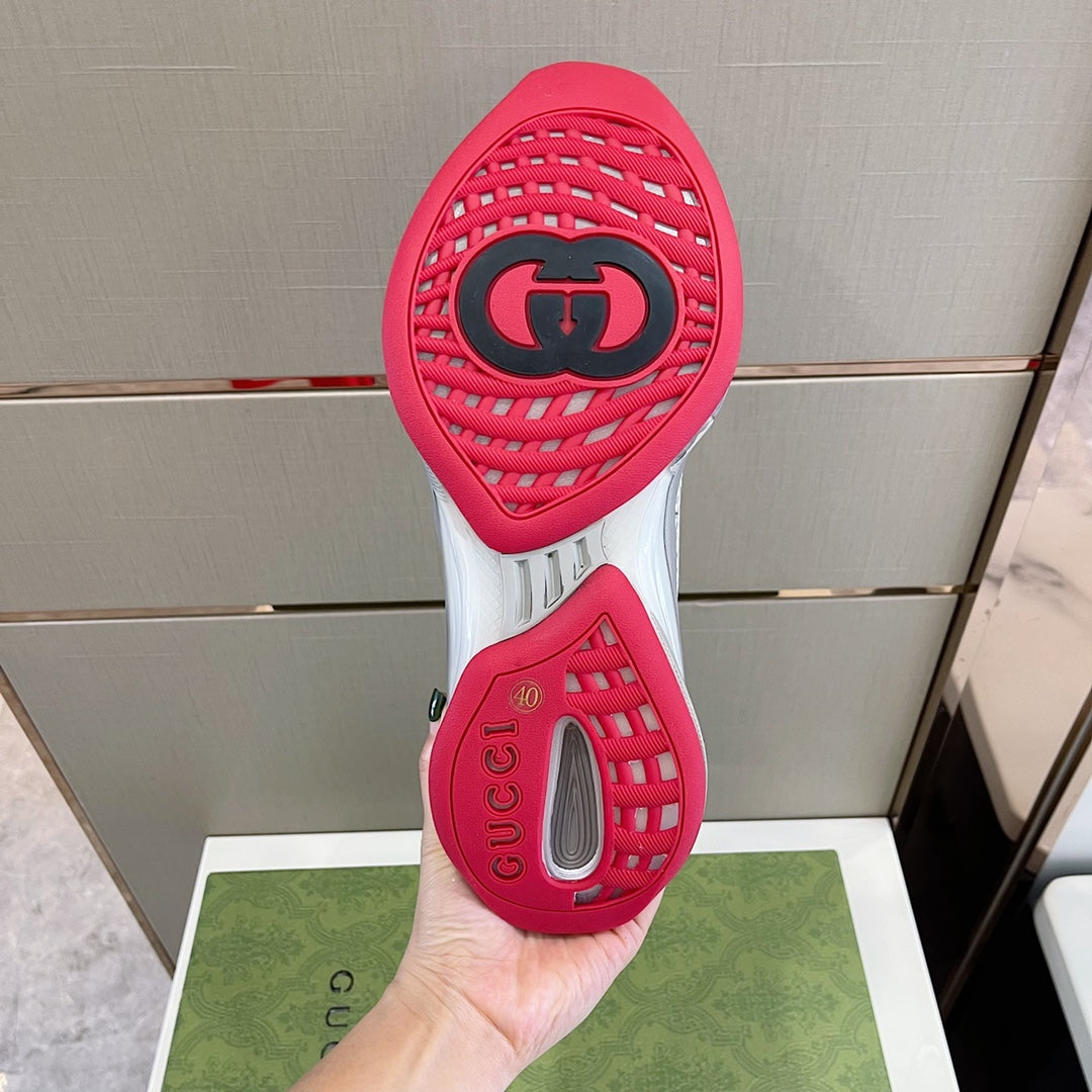 Guc-RUN系列 運動鞋 男女同款 灰色