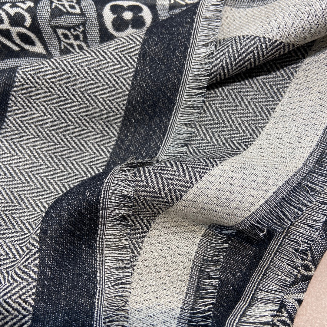 路L家-Monogram披肩-142.5cm