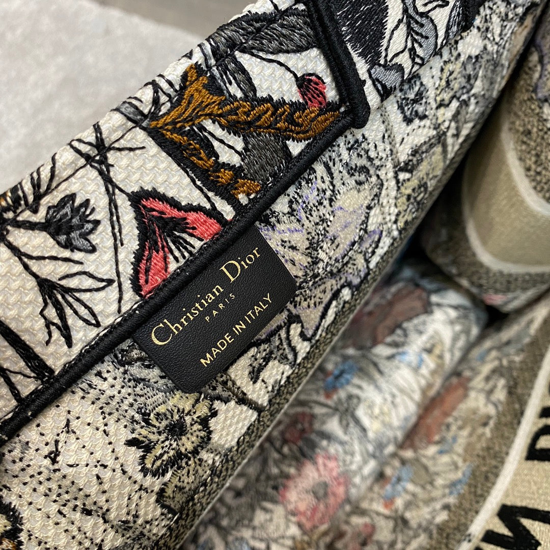 Dior Book Tote-小號36.5cm-月季花系列