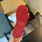 N1K- AJ 1 mid 中筒板鞋 休閒鞋 白紅色