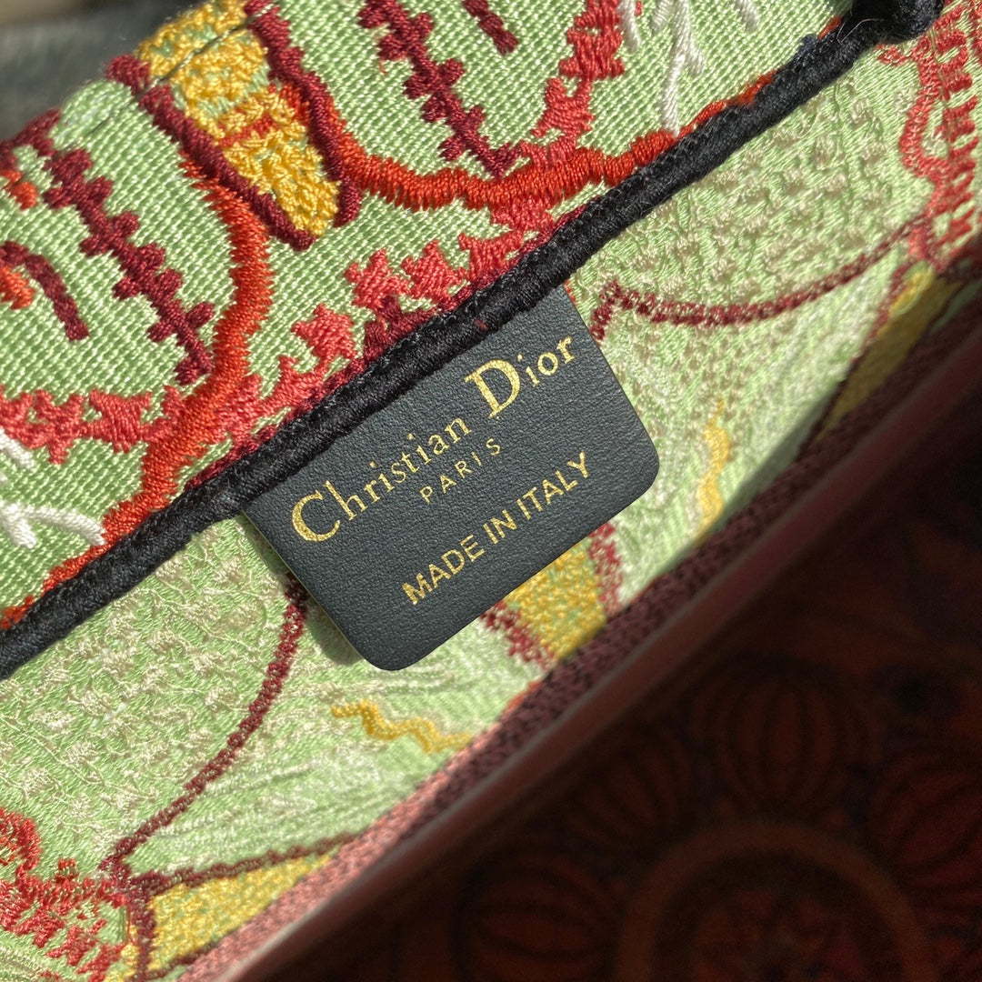 Dior Book Tote-小號36.5cm-多色花朵