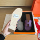 小愛款-H平底拖鞋 鱷魚紋