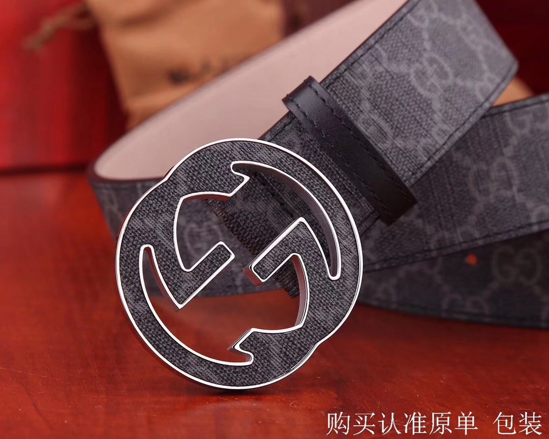 古G家-皮帶-3.8cm-男款