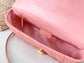 Dior Caro 大號28cm-裸粉小牛皮