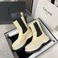 Jil sander-厚底短鞋 米白色