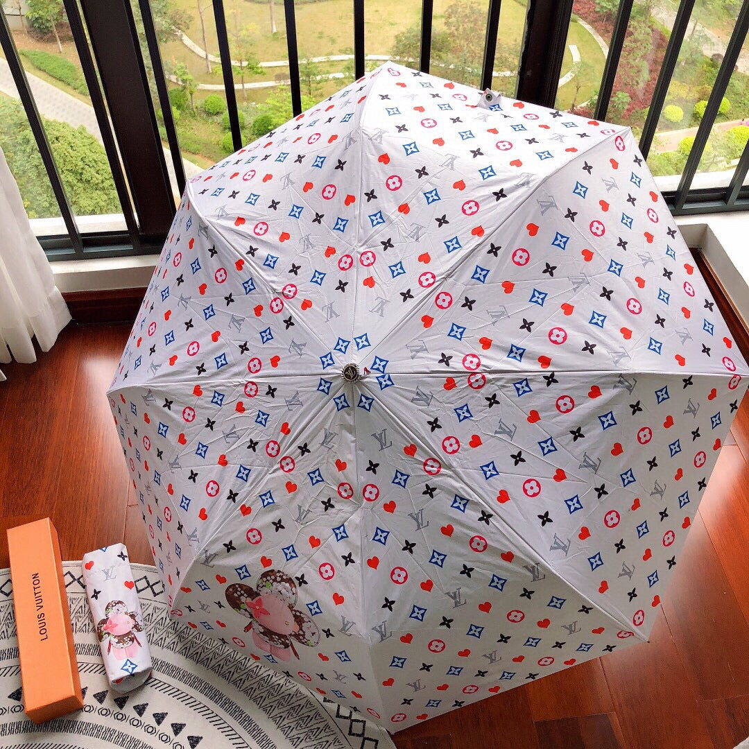 路L家-雨傘-白色