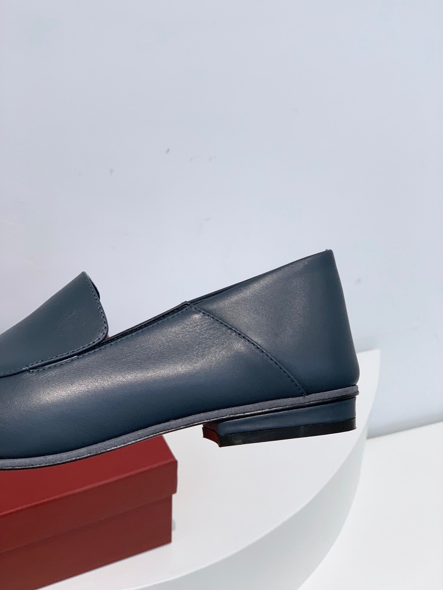 Salvatore Ferragamo鞋-菲拉格慕 經典Gancini扣 小方頭 樂福鞋