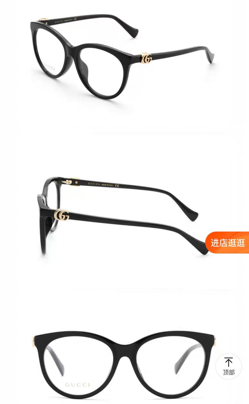 古G家-光學眼鏡 GG1074OA 54-18-145 男女同款 上身圖