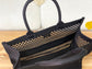 Dior Book Tote-大號41.5cm-黑色網格