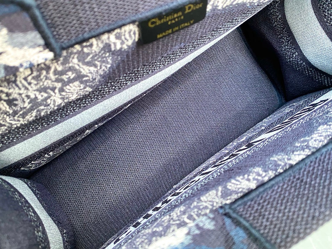 Dior Book Tote-小號36.5cm-黑旋風
