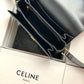 Celine TRIOMPHE 中號小牛皮-黑色