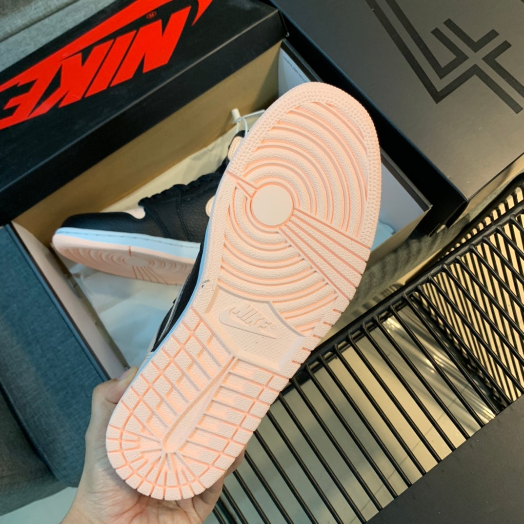 N1K-Air Jordan AJ1 高筒板鞋 休閒鞋 黑色