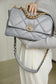 Chanel 19Bag-中號灰色