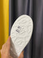 麥M昆-經典小白鞋 男女同款 蜥蜴紋黑皮尾