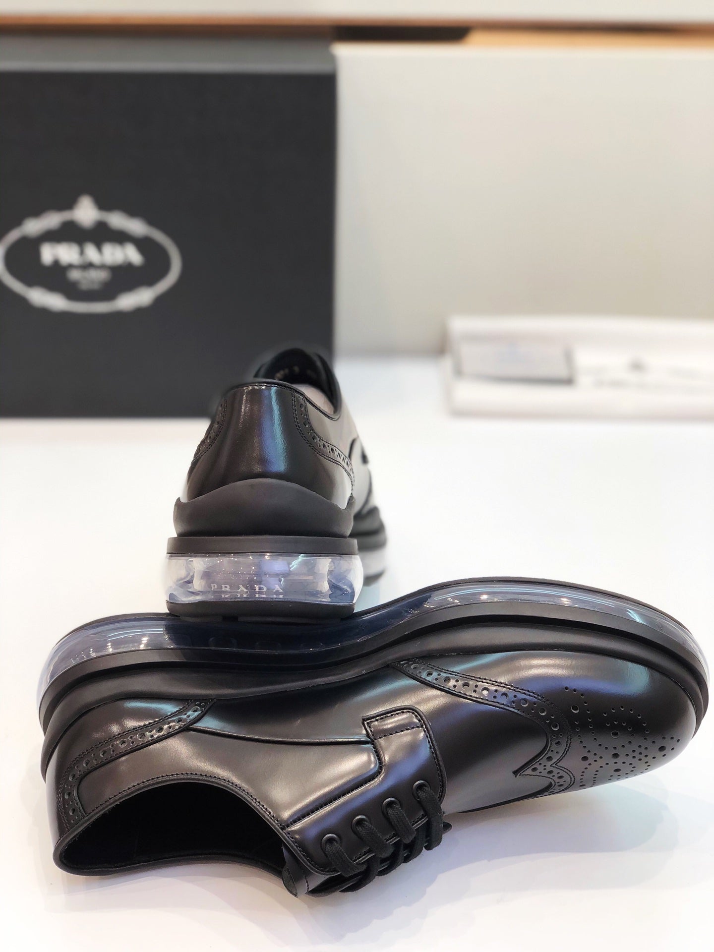 Pra-氣墊底 皮鞋